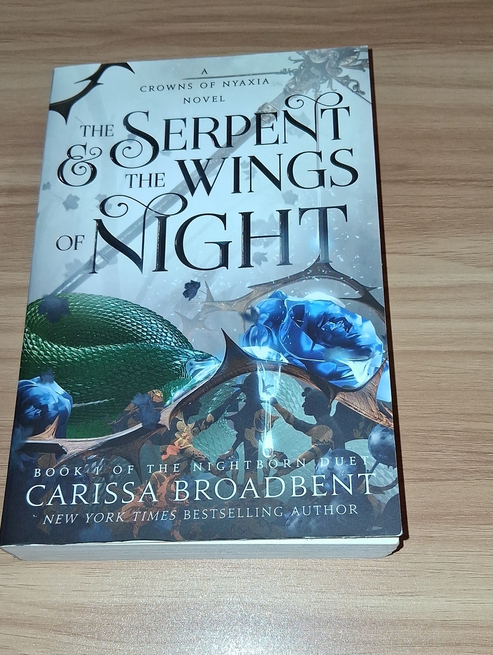 The Serpent & The Wings of Night by - Blue & Green Cover Paperback